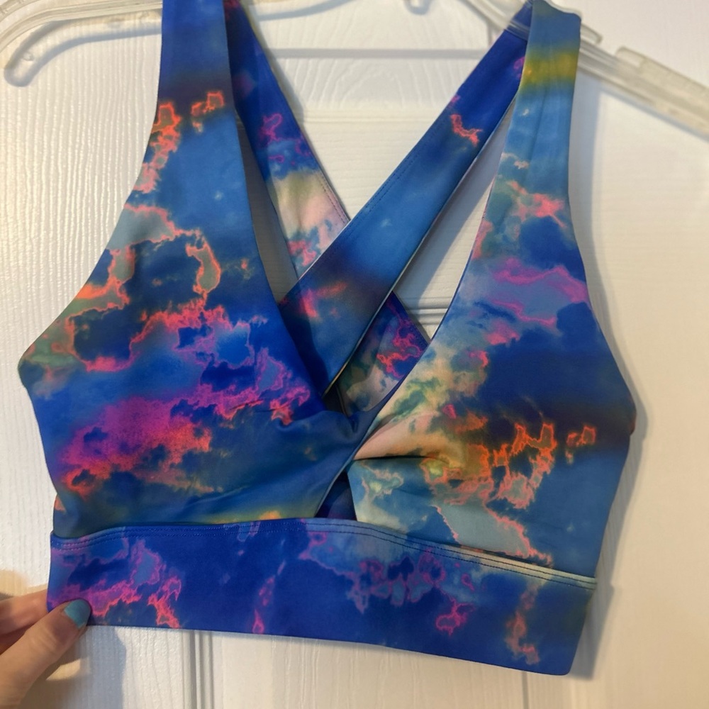 Fabletics Multicolor Sports Bra Size Small